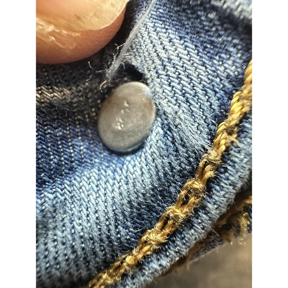 Levis 541 Jeans Mens 32x34 (32x31) Light Wash Blue Athletic Taper Stretch Denim - Picture 11 of 16